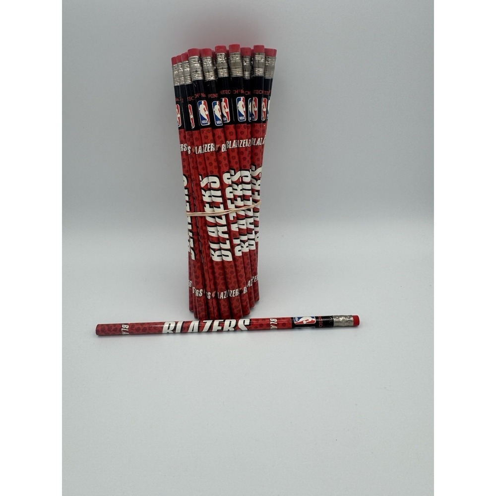 40+/- Vintage Pentech 90's NBA No. 2 Pencils Blazers